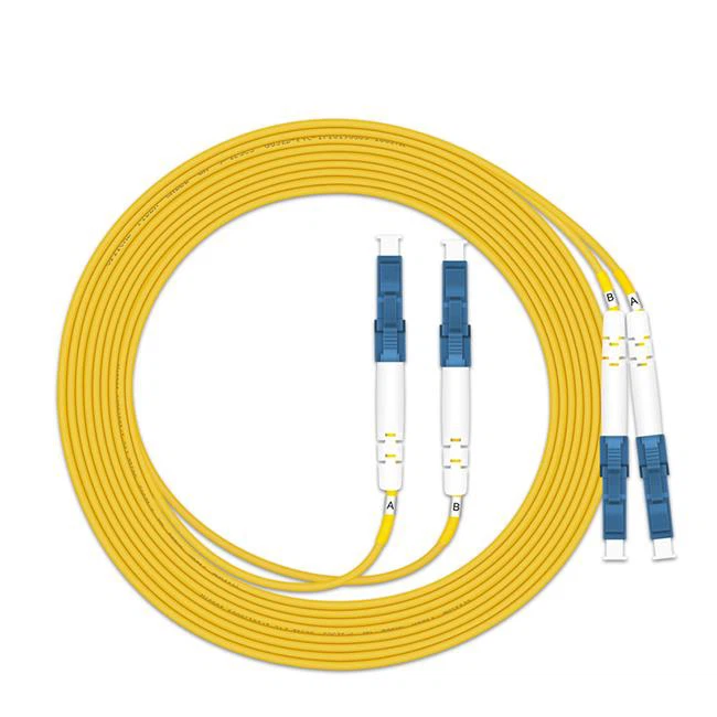 OS2 LC Duplex UPC APC Low Insertion loss Patchcord