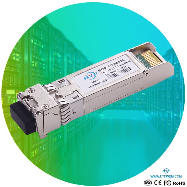 fiber optic transceivers 10G SFP 40KM DWDM EML