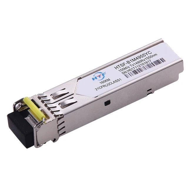 SFP module single mode 155M 160km Tx1490Rx1550 Transceiver