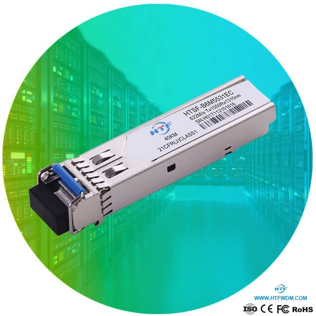 TX1550nm RX1310nm 622M ER Optical Module