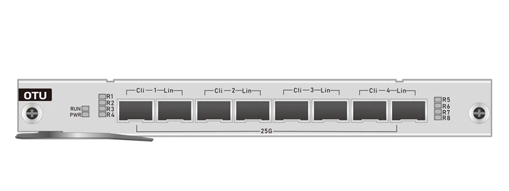 Multi-Rate Quad Transponder Dwdm System
